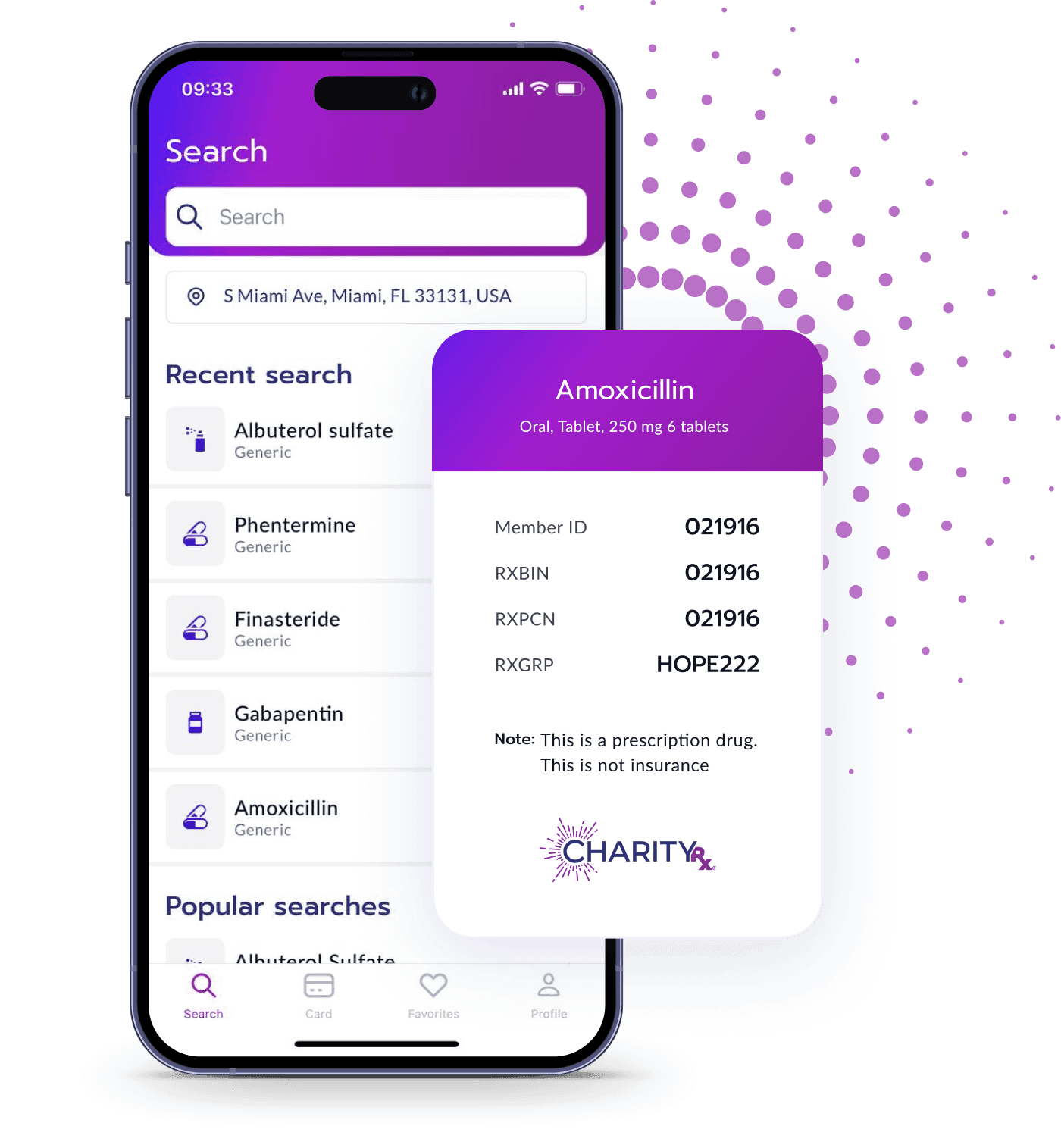 CharityRx Application