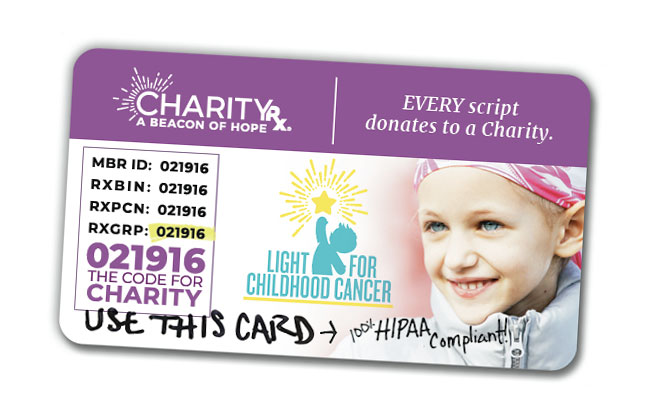 CharityRx Prescription Discount Card